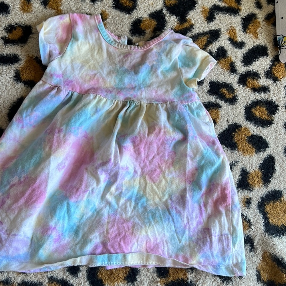 Tie-dye dress